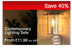 Save 45% on Contemporary Lighting Sets