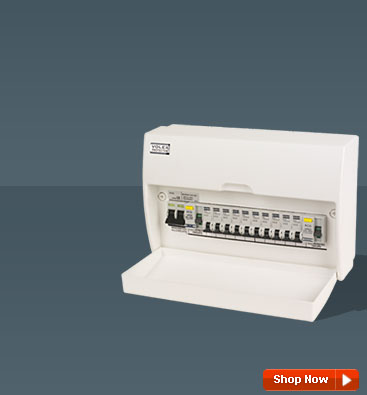 Volex 10-Way Split Load Dual RCD