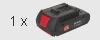 2 x 1.5Ah Li-Ion Batteries