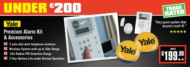 Yale 4 Room Wireless Alarm Kit