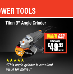 Titan 9 Angle Grinder