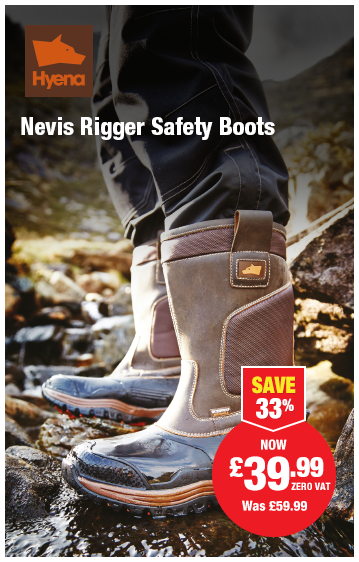 Hyena Nevis Rigger Safety Boots