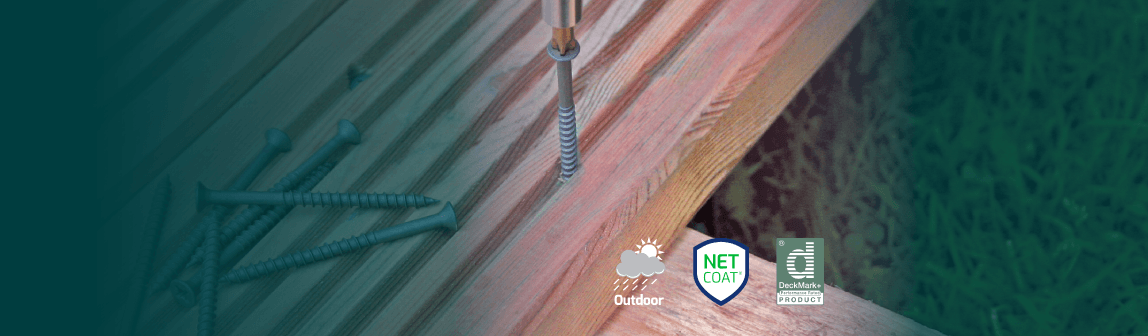 Deck-Tite® screws building a deck.