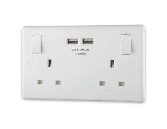 800 Series Curved Edge Switches & Sockets